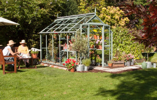 Rhino Greenhouse in garden