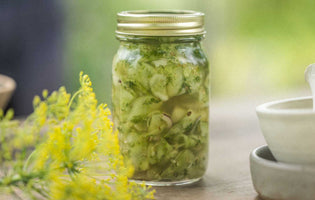 Gill Meller: Cucumber Salad with Dill and Apple Cider Vinegar