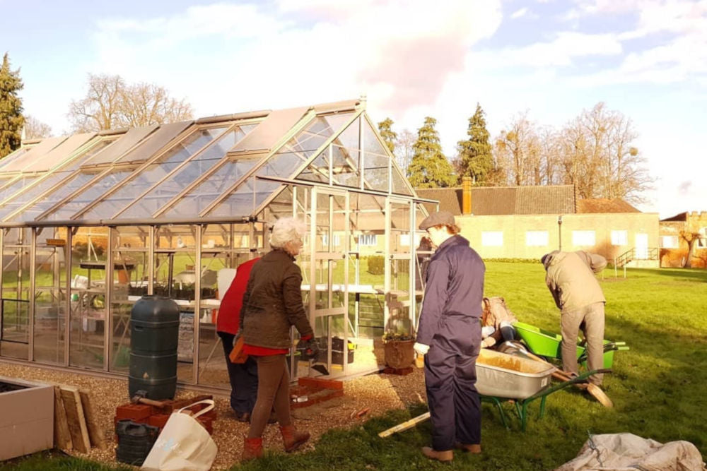 December at Norfolk School of Gardening - Wreath Making & Bricklaying