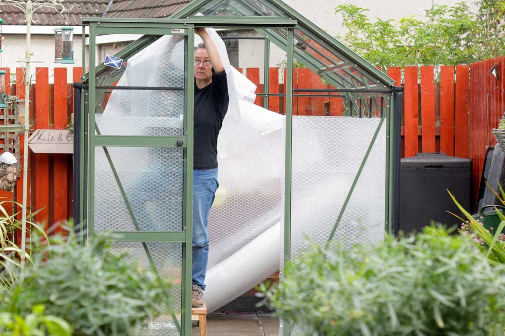 Bubble Wrapping a Greenhouse: Why, How and What For?
