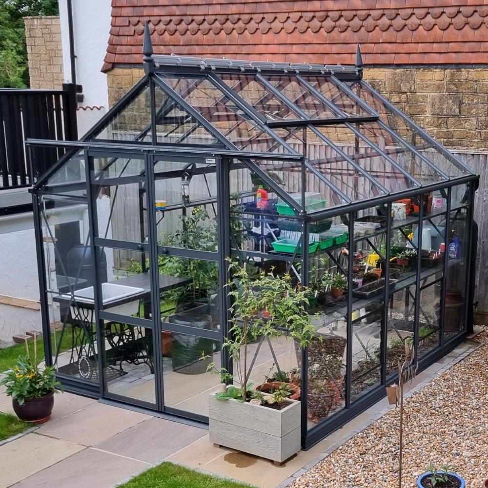 Midnight Slate Greenhouse