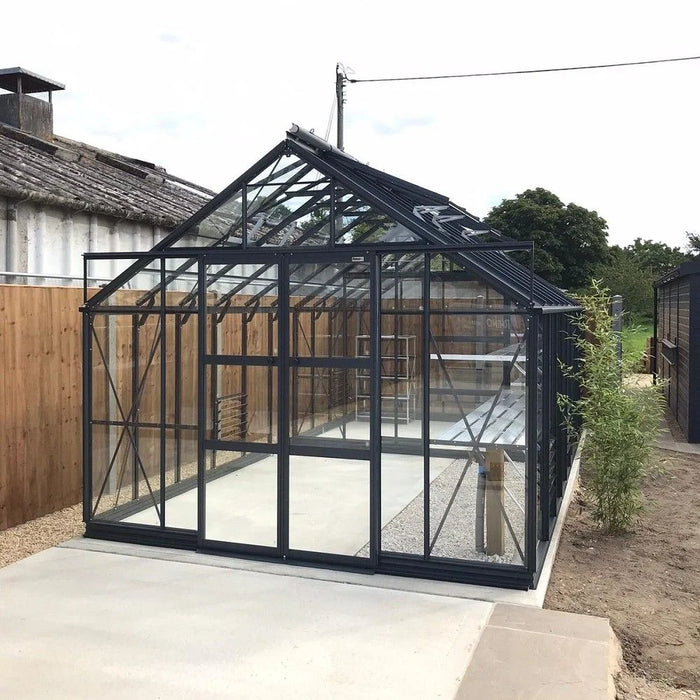 A recently installed 10x20 in midnight slate