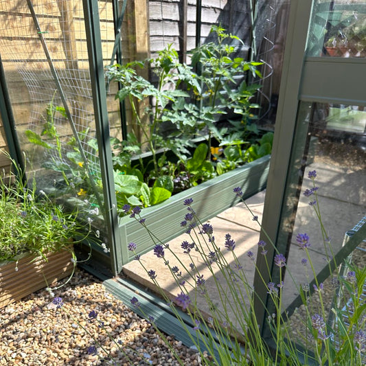 Rhino Aluminium Raised Bed 2ft x 6ft - Single Tier