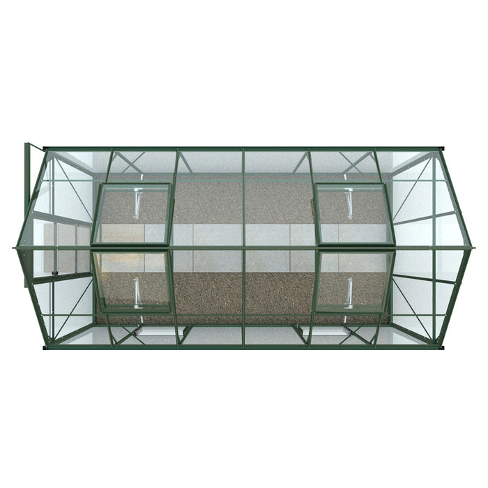 Aerial image of Tuscan Olive Rhino Classic Greenhouse