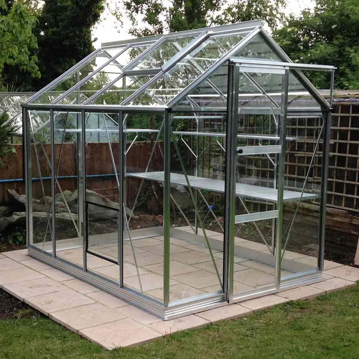 A recently installed Plain Aluminium Rhino