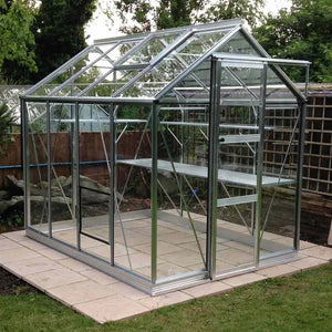 A recently installed Plain Aluminium Rhino
