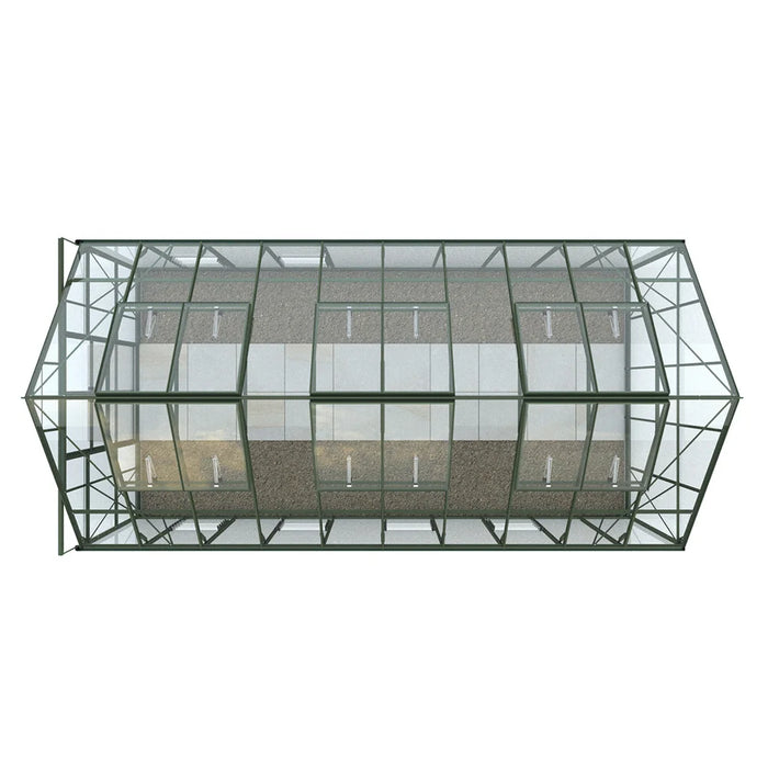 Aerial view of 10x20 Rhino Premium