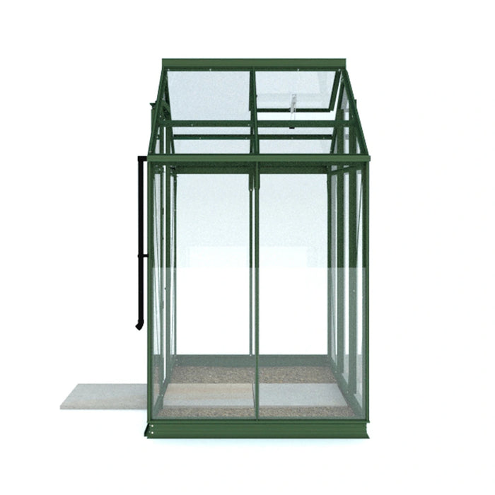 Side view of 6x4 Rhino Classic Greenhouse