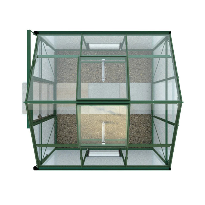 Aerial image of 6x6  greenhouse
