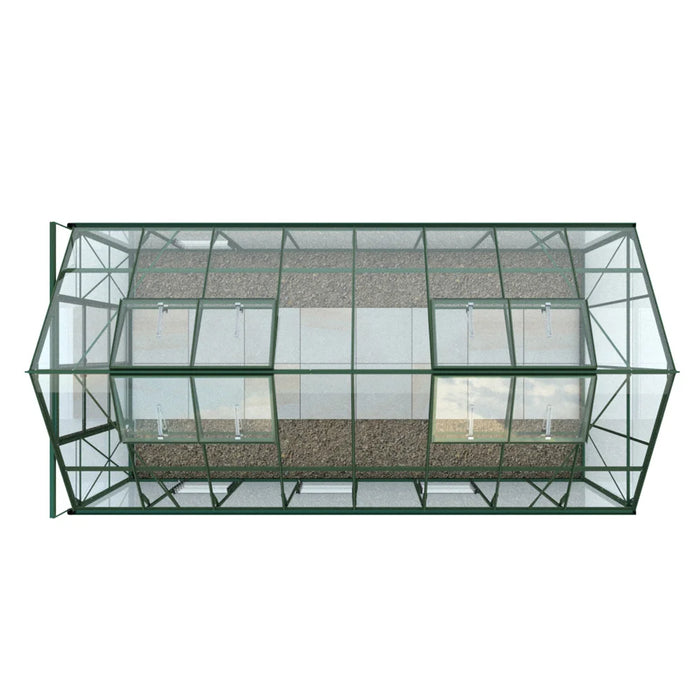 Roof vent positioning on 8x16