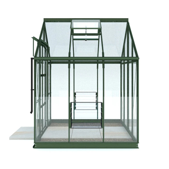 8x6 in tuscan olive side profile