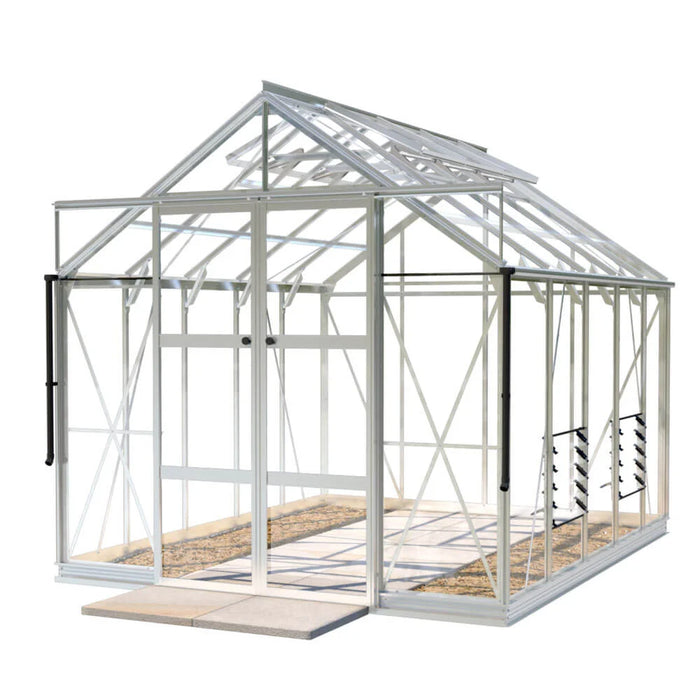 Rhino Classic 8ft wide plain aluminium