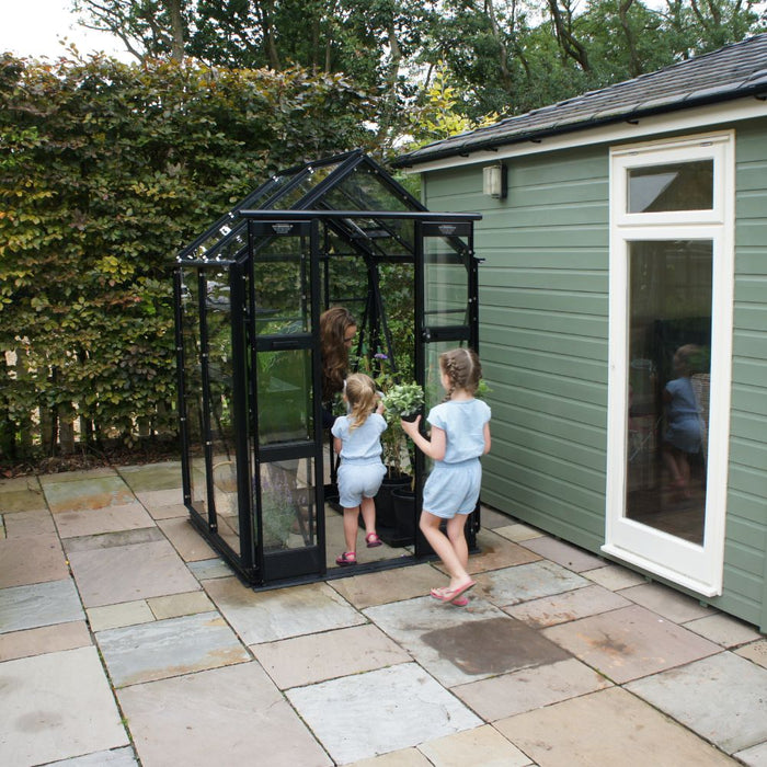 Elite Compact 4x6 - Coloured With Toughened Glass Large Pane