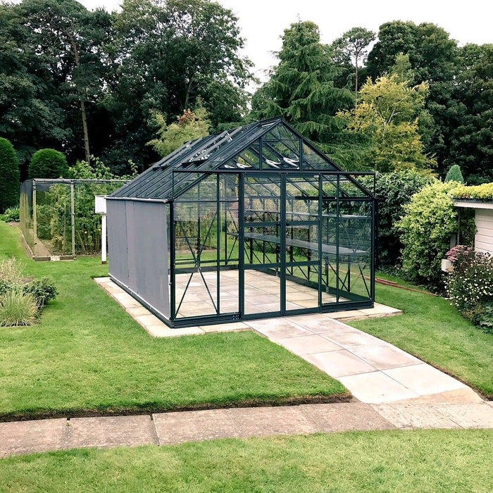 Midnight Slate Rhino in customer's garden