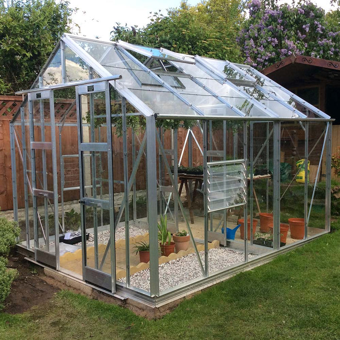 Elite Belmont 8x10 - Plain Aluminium With Polycarbonate