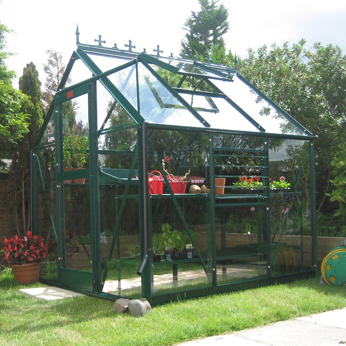 Elite Craftsman 6x6 - Coloured With Toughened Glass Large Pane