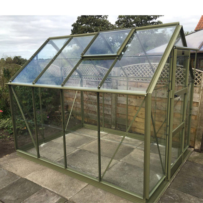 Elite Craftsman 6x10 - Coloured With Toughened Glass Large Pane