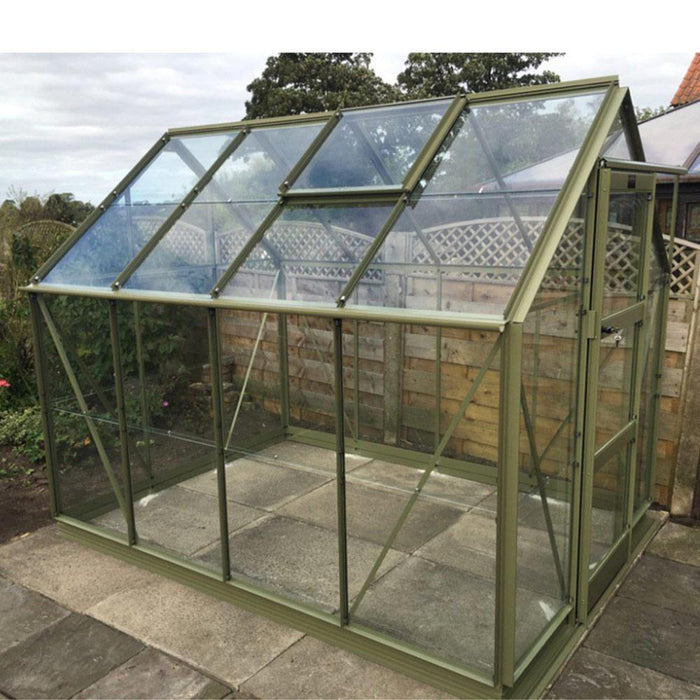 Elite Craftsman 6x8 - Coloured With Toughened Glass Large Pane