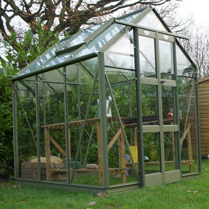 Elite Streamline 5x6 - Coloured With Toughened Glass Large Pane