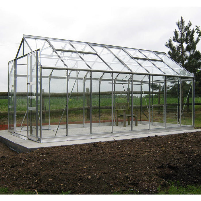 Elite Titan 8x16 - Coloured With Toughened Glass Large Pane