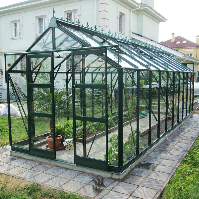 Elite Titan 8x16 - Coloured With Toughened Glass Large Pane