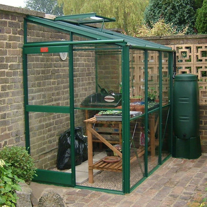 Elite Windsor 4x8 - Coloured With Toughened Glass Large Pane