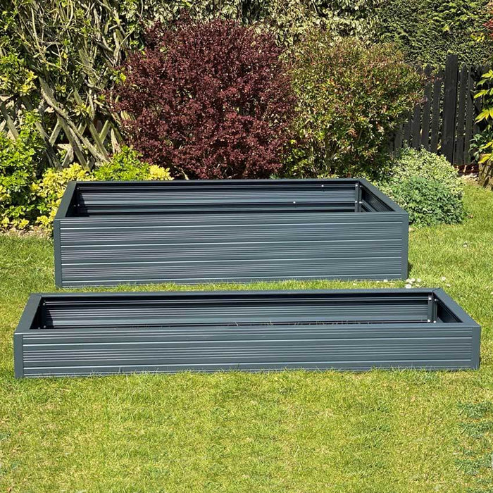 Single and double tier raised beds