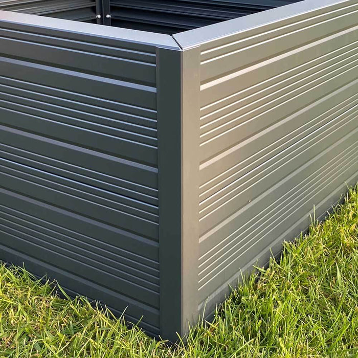 Rhino Aluminium Raised Bed 2ft x 4ft - Double Tier