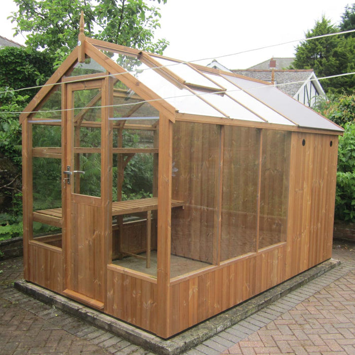 Swallow Kingfisher 6x8 plus Combi Shed 6x4