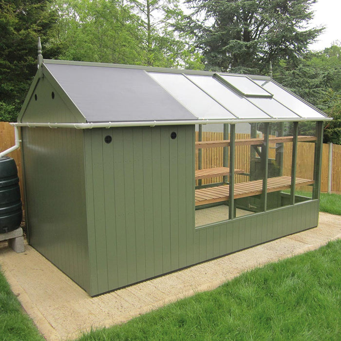 Swallow Kingfisher 6x8 plus Combi Shed 6x4