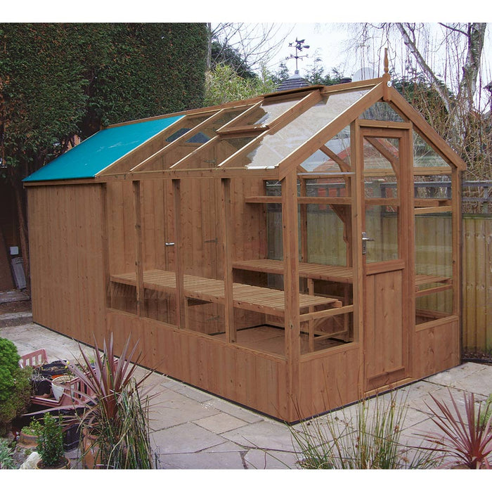 Swallow Kingfisher 6x10 plus Combi Shed 6x4