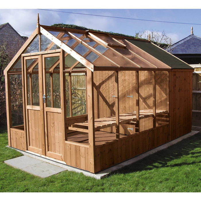 Swallow Raven 8x6 plus Combi Shed 8x4