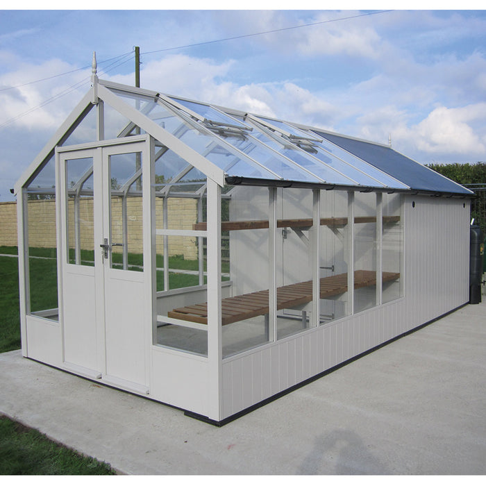 Swallow Raven 8x12 plus Combi Shed 8x4